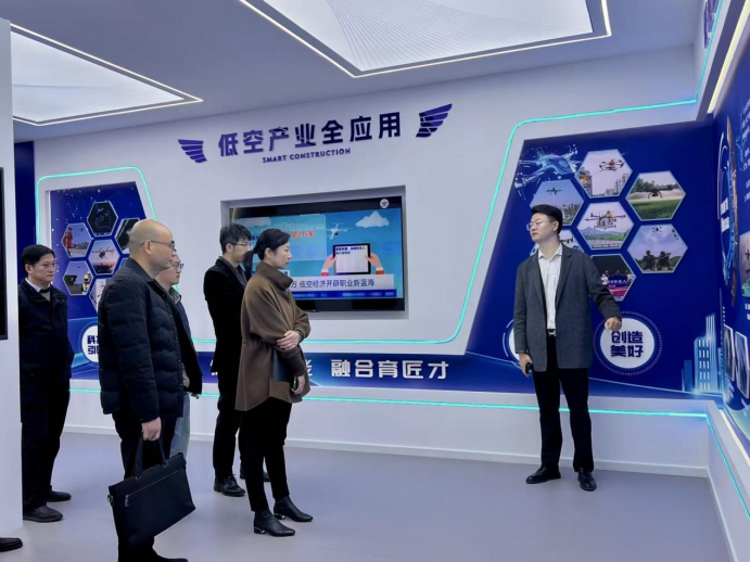 聚焦低空新领域共建产业新生态&mdash;&mdash;扬州开发集团赴扬州翰德羽翼科技中心开展专题调研